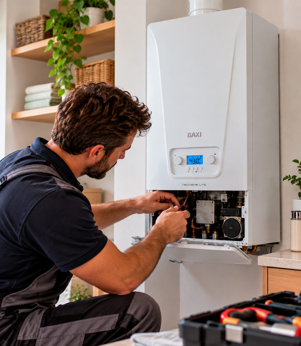 Assistência técnica a caldeiras Baxi em Lisboa